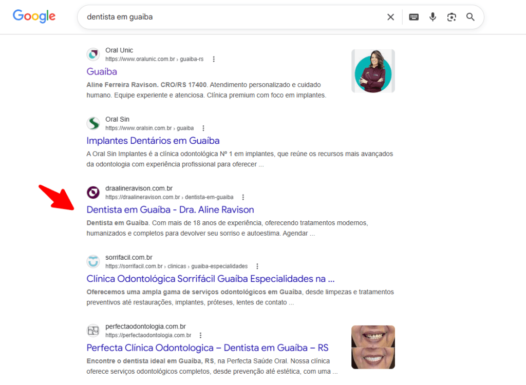 Transformamos uma Clínica em Guaíba em Referência no Google